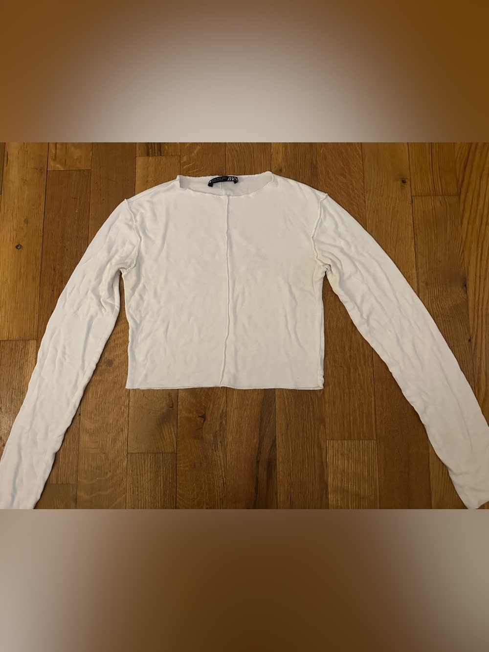 White Long Sleeve Top